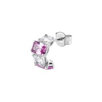 Mono orecchino Brosway Donna FANCY VIBRANT PINK in Acciaio FVP08